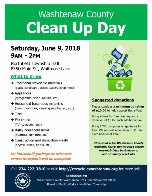 Flyer - Cleanup Day 2018